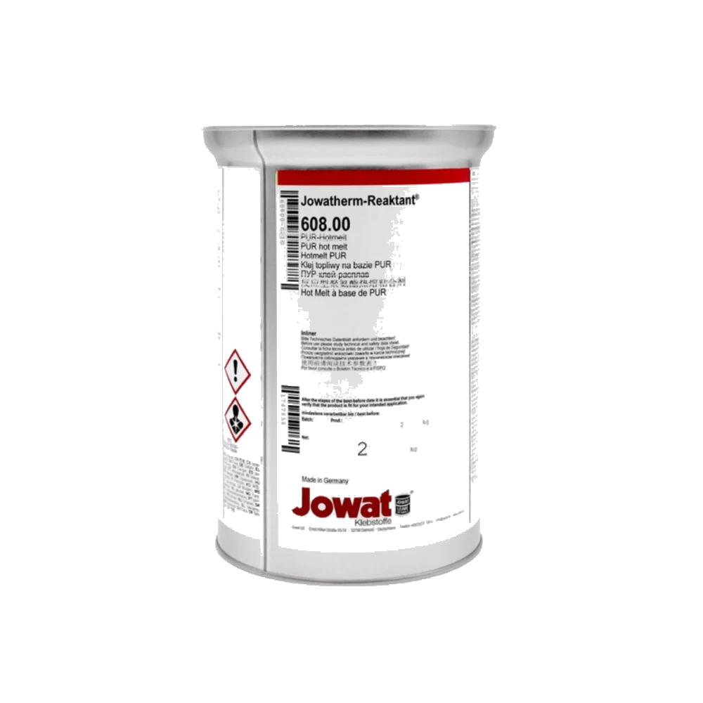 Jowatherm 608.00 PUR Kantenschmelzklebstoff transparent 2 kg/Dose GJ608.00/2