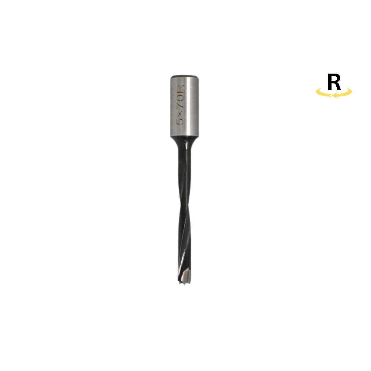 Dübellochbohrer mit 5mm Durchmesser und einer Nutzlänge von 35mm