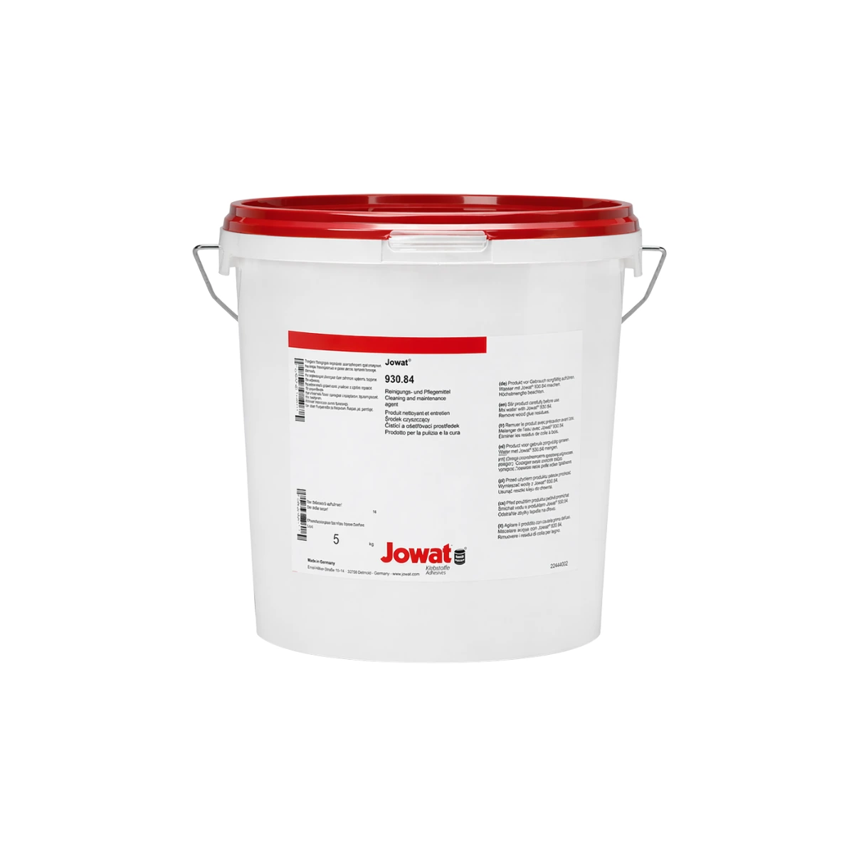 Jowat Schmelzkleber-Spülmittel rot 5 kg/Eimer