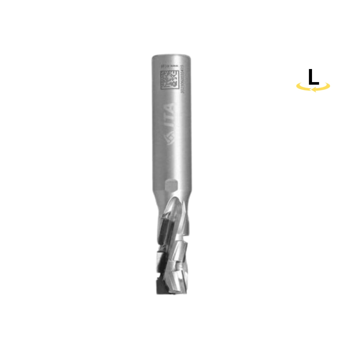 ITA Tools 10mm Diamant (PKD) Nestingfräser Z3+1, links