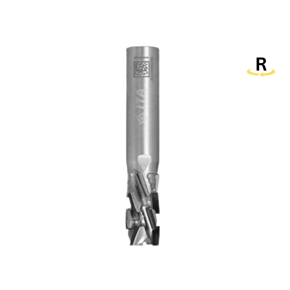 ITA Tools 12mm Diamant (PKD) Nestingfräser Z3+3, rechts