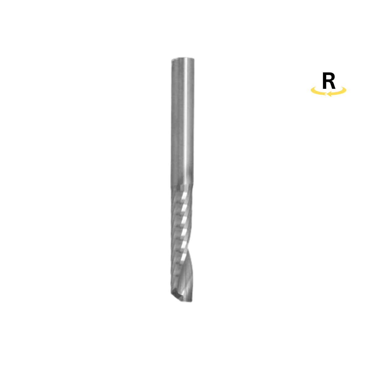 ITA Tools 6mm Spiralschruppfräser Z1, rechts